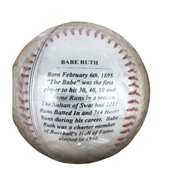 3 Commemorative Edition Baseballs Ken Griffey Jr, Babe Ruth, Willie Mays 1993 - Picture 4 of 8